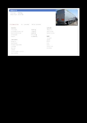 Box / Dry Van Semi Trailers Reisch RSBS-3-12