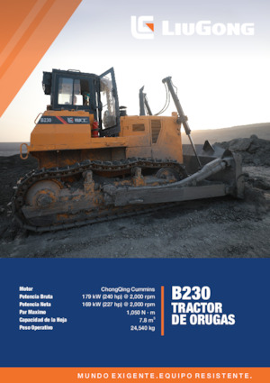 Bulldozers Liugong B230