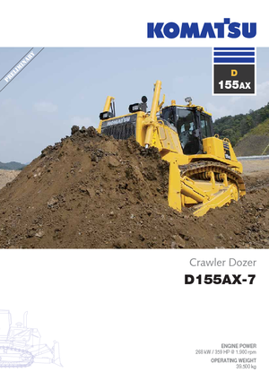 Buldozerler Komatsu D155AX-7