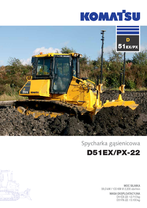 Bulldozers Komatsu D51PX-22