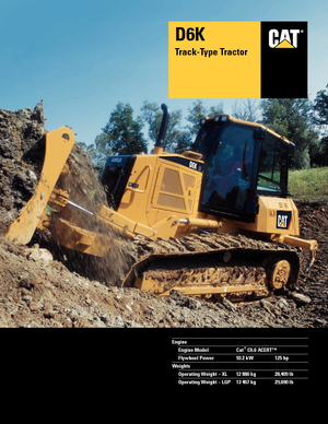 Buldozerler Caterpillar D6K LGP