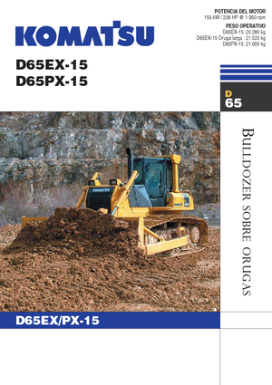 Buldozerler Komatsu D65EX-15