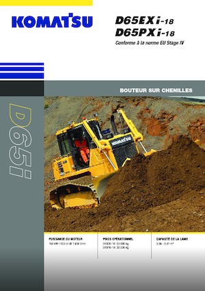 Buldozerler Komatsu D65EXi-18