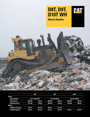 Bulldozers Caterpillar D9T