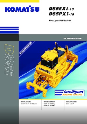 Buldozerler Komatsu D85EXi-18E0
