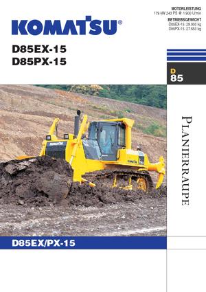 Bulldozers Komatsu D85PX-15
