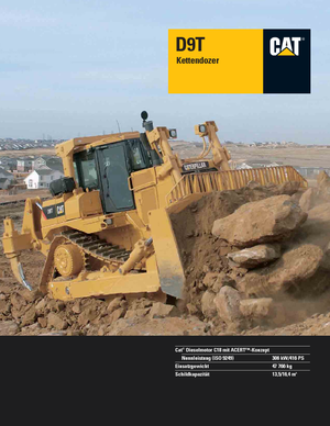 Bulldozers Caterpillar D9T