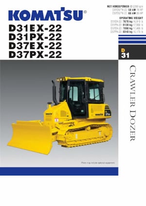 Bulldozers Komatsu D31EX-22
