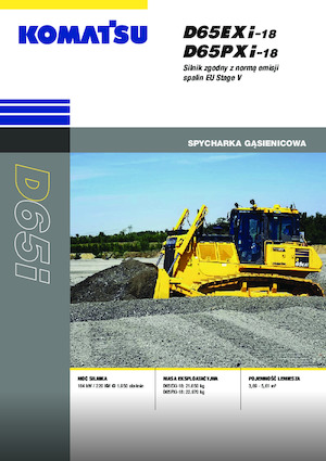 Bulldozers Komatsu D65PXi-18E0