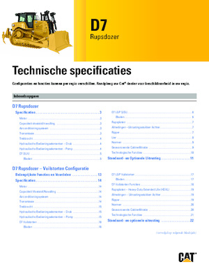 Buldozerler Caterpillar D7 LGP