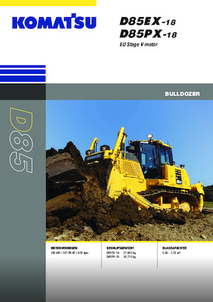 Buldozerler Komatsu D85PX-18E0