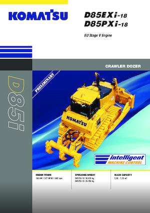 Buldozerler Komatsu D85PXi-18E0