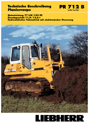 Buldozerler Liebherr PR 712 B-L Litr.