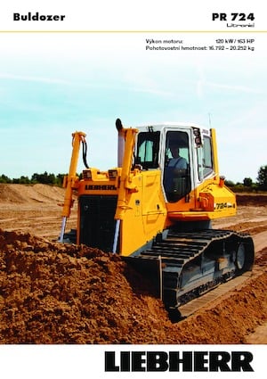 Bulldozers Liebherr PR 724 LGP