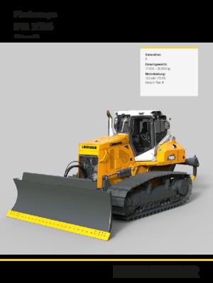 Buldozerler Liebherr PR 726 LGP G8.0