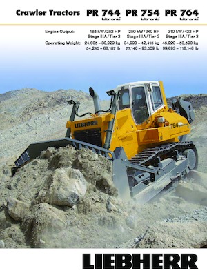 Buldozerler Liebherr PR 764 Litronic 