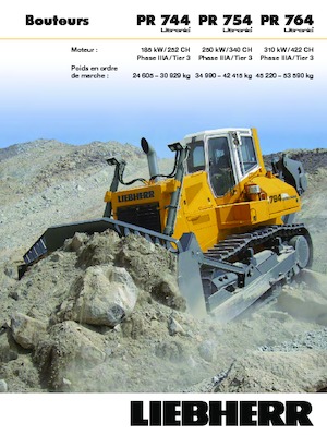 Buldozerler Liebherr PR 764 Litronic 