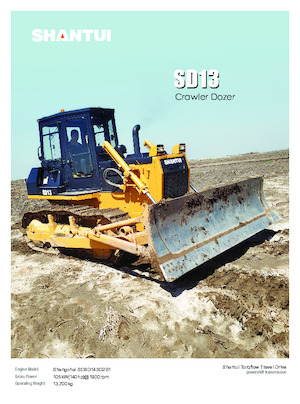 Buldozerler Shantui SD13