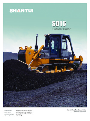 Bulldozers Shantui SD16 