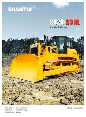 Buldozerler Shantui SD26-B3 XL