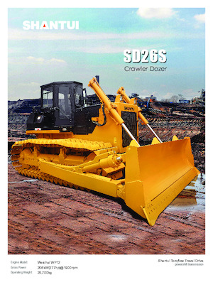 Bulldozers Shantui SD26S