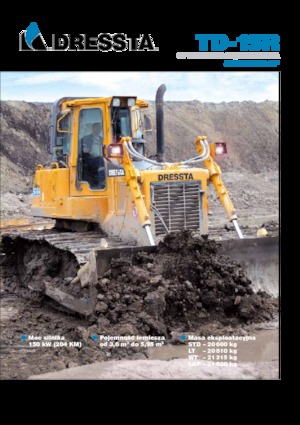 Buldozerler Dressta TD 15 R WT