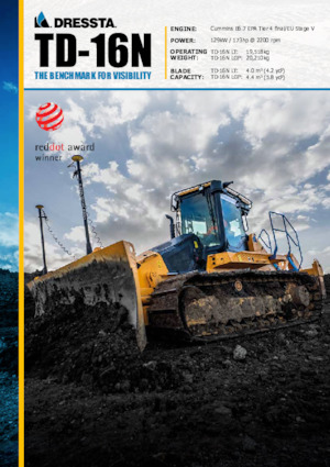 Buldozerler Dressta TD 16N LGP