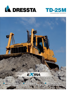 Bulldozers Dressta TD 25 M Extra