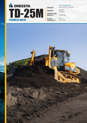 Bulldozers Dressta TD 25M