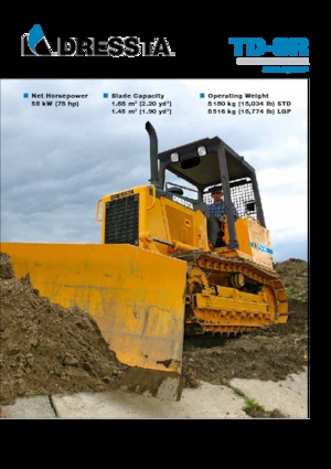 Bulldozers Dressta TD 8 R