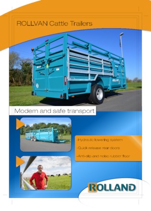 Cattle trailers Rolland ROLLVAN 59