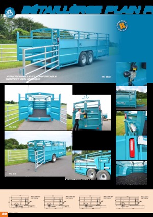 Cattle trailers Rolland ROLLVAN 59