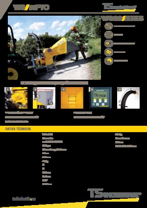 Ahşap parçalayıcılar TS-Industrie 10 PTO