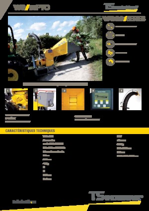 Wood Chippers TS-Industrie 10 PTO