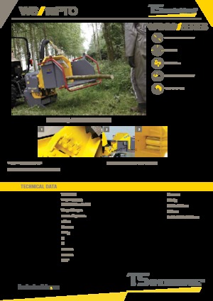 Ahşap parçalayıcılar TS-Industrie 15 PTO