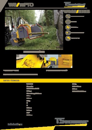 Ahşap parçalayıcılar TS-Industrie 15 PTO