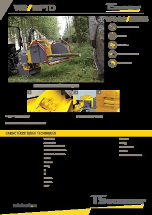 Ahşap parçalayıcılar TS-Industrie 15 PTO