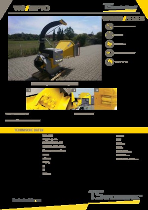 Wood Chippers TS-Industrie 18 PTO