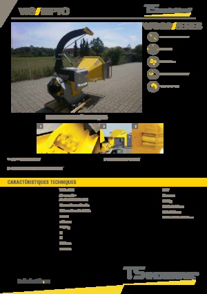 Ahşap parçalayıcılar TS-Industrie 18 PTO