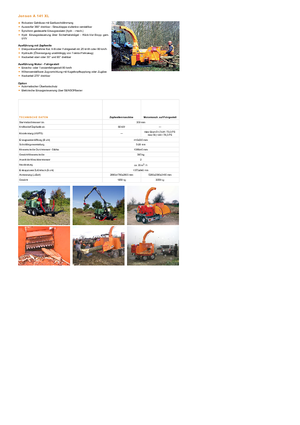 Wood Chippers Jensen A.141 XL Z