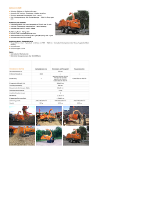 Ahşap parçalayıcılar Jensen A.328 M