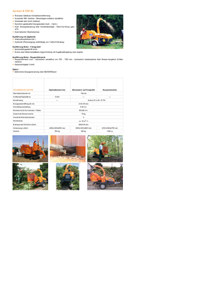Wood Chippers Jensen A.530 XL