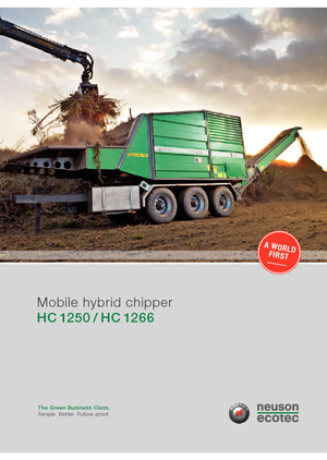 Wood Chippers Neuson-Ecotec CH 1266