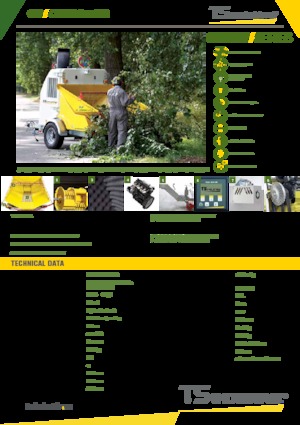 Ahşap parçalayıcılar TS-Industrie Cobra 75 DS