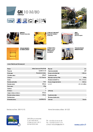 Wood Chippers TS-Industrie GM 10 M 80