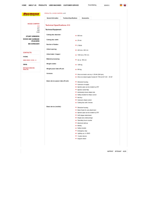 Ahşap parçalayıcılar Husmann H 5 Z