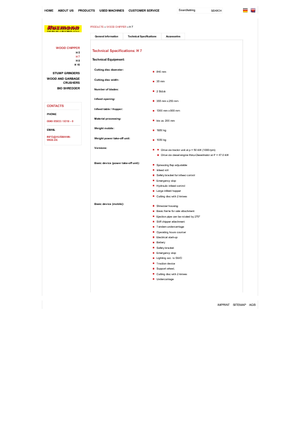 Wood Chippers Husmann H 7 M 3