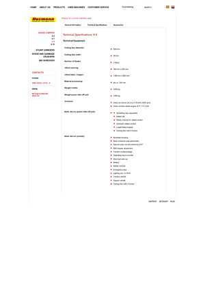 Wood Chippers Husmann H 8 M 2