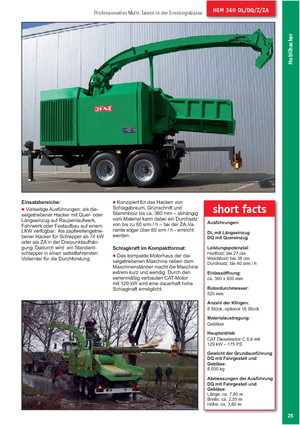 Wood Chippers Jenz HEM 360 Z