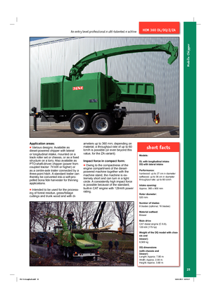 Ahşap parçalayıcılar Jenz HEM 360 Z